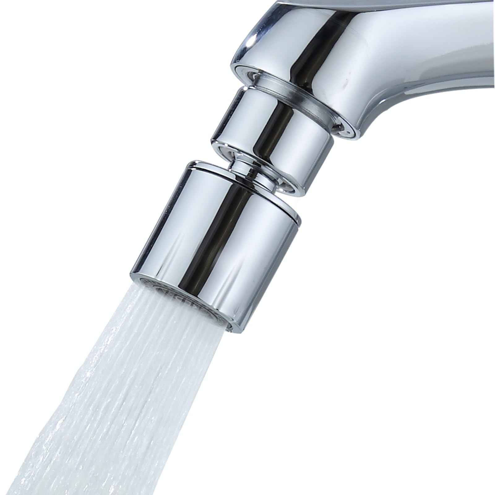 HASTHIP® Tap Extender for Kitchen Sink - 360° Swivel Faucet Aerator, 2-Mode Water Spray, High-Pressure and Water-Saving, Stainless Steel Universal Sink Faucet for Kitchen and Bathroom Sinks HASTHIP® Tap Extender for Kitchen Sink - 360° Swivel Faucet Aerator, 2-Mode Water Spray, High-Pressure and Water-Saving, Stainless Steel Universal Sink Faucet for Kitchen and Bathroom Sinks